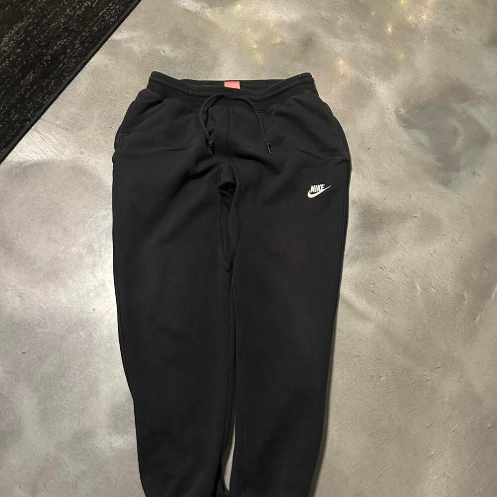 Vintage y2k black nike sweatpants L